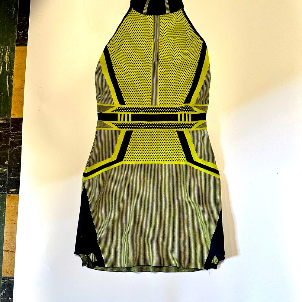 Cyberpunk Digital Knit Dress - Picture 2 of 5